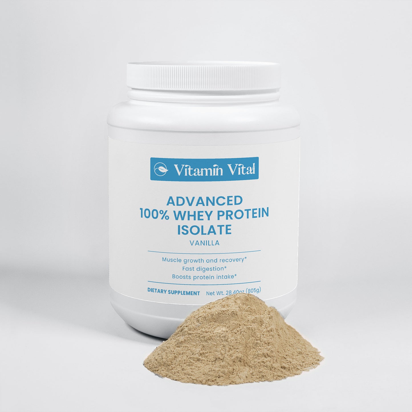 Advanced 100% Whey Protein Isolate (Vanilla)