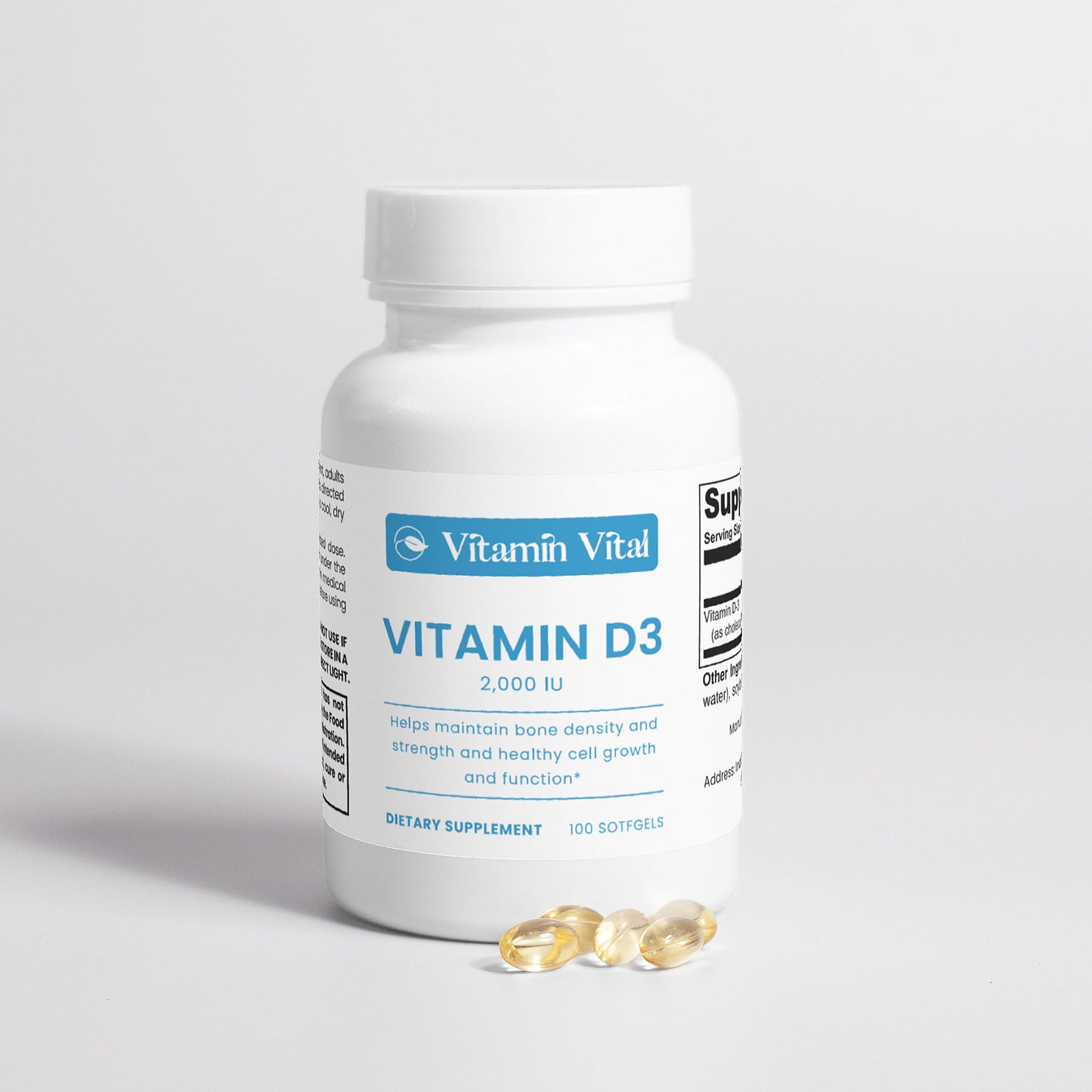 Vitamin D3 2,000 IU