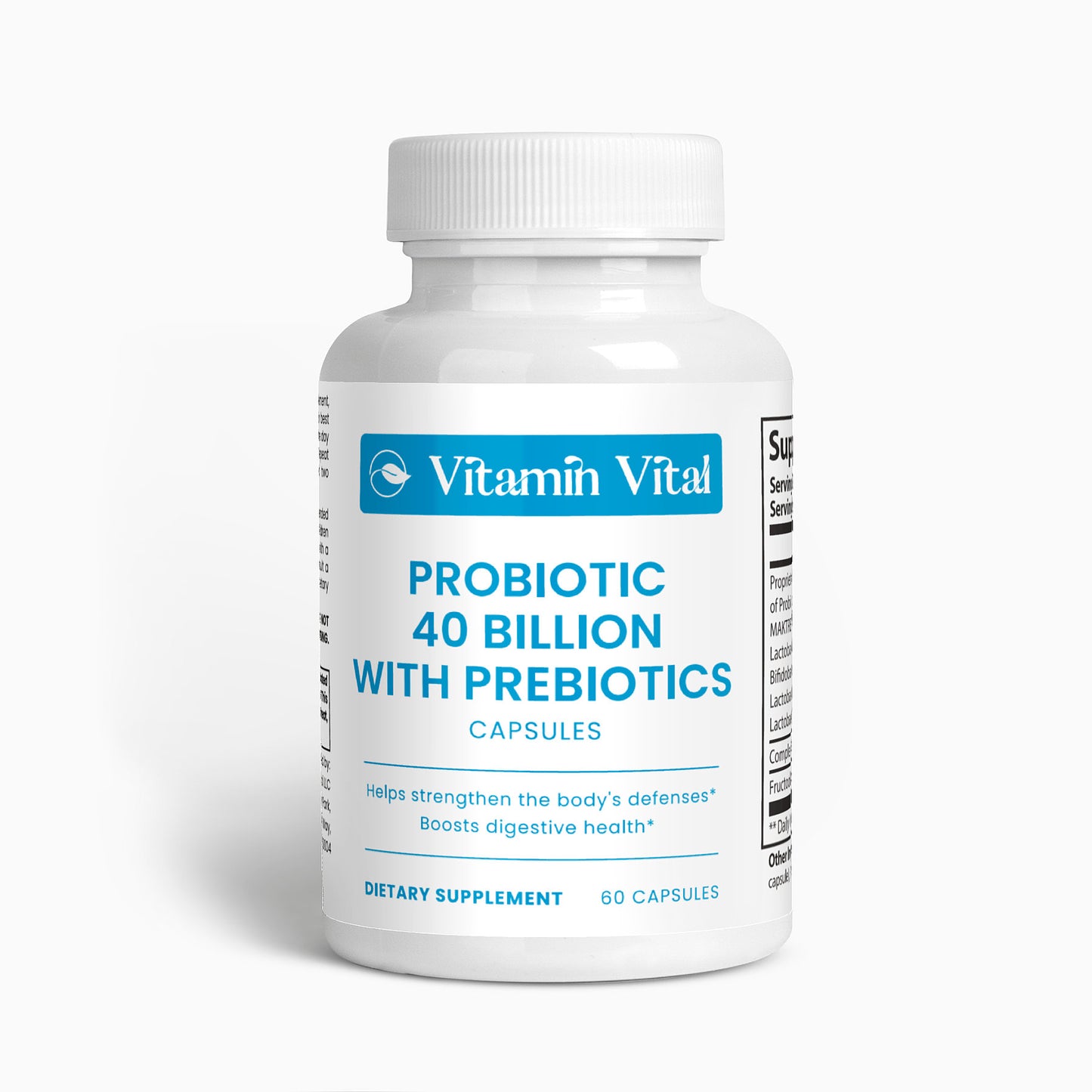 Probiotic 40 Billion with Prebiotics