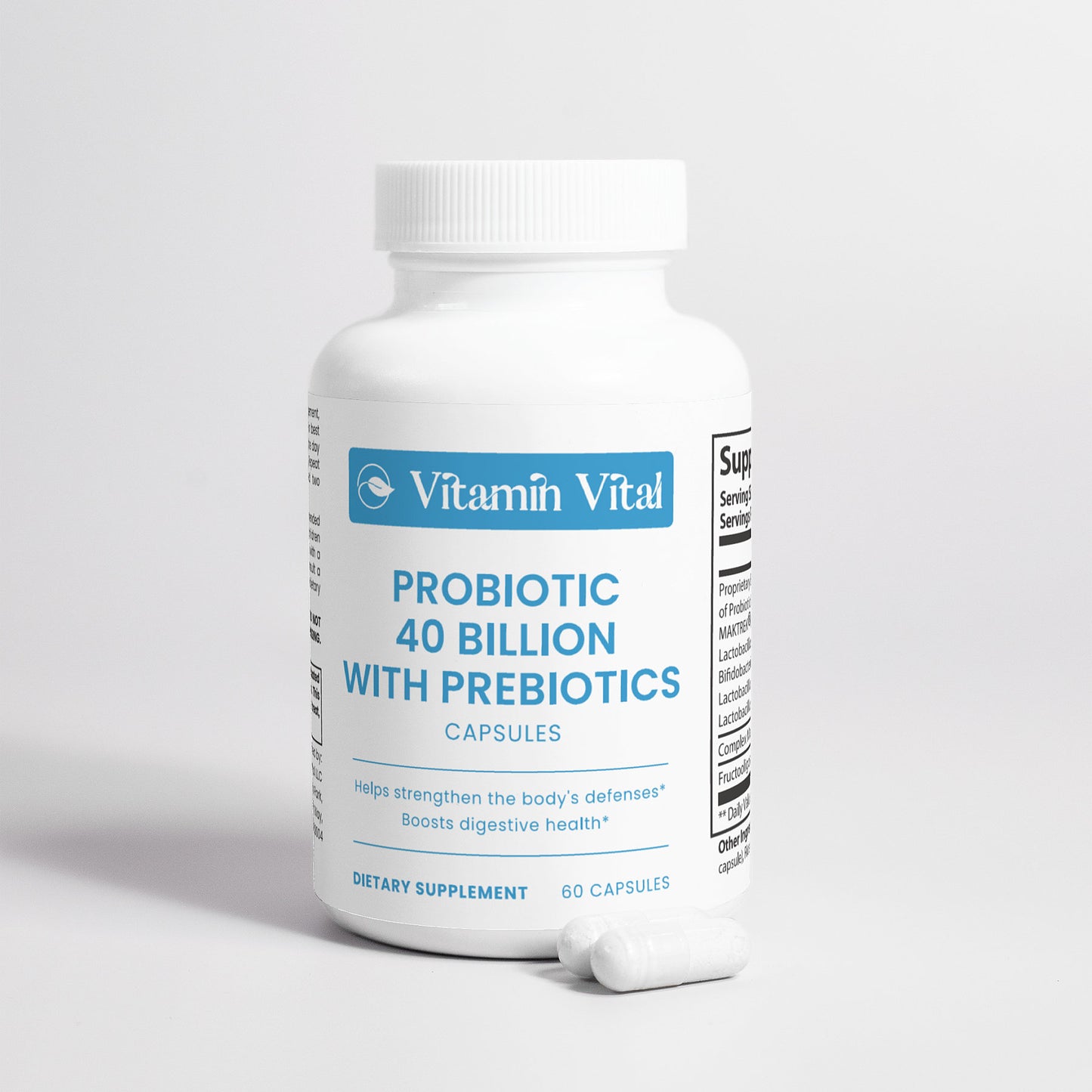 Probiotic 40 Billion with Prebiotics